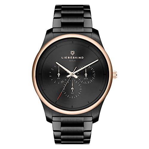 Liebeskind Berlin Damen Analog Quarz Uhr mit Edelstahl Armband LT-0358-MM von Liebeskind