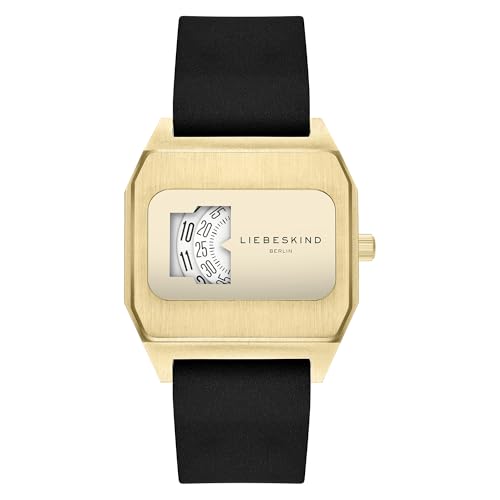 LIEBESKIND Damen Analog Quarz Uhr mit Edelstahl Armband LT-0501-LQ von Liebeskind