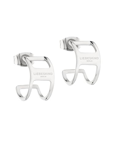 Liebeskind Ohrring LJ-1422-E-12 aus Edelstahl in silber von LIEBESKIND