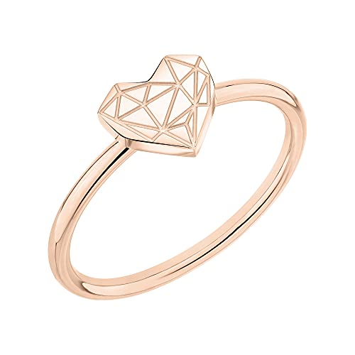 LIEBESKIND BERLIN TIME & JEWEL Ring LJ-0866-R-52 IP Roségold von LIEBESKIND