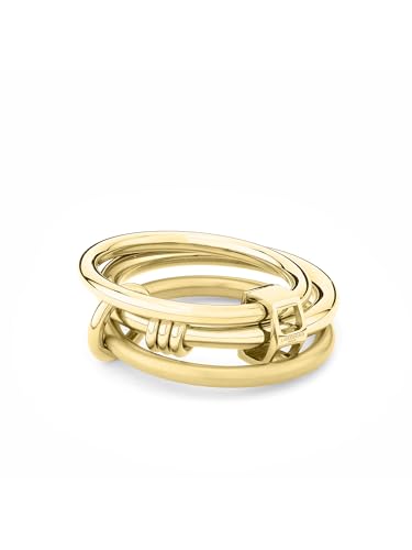 Liebeskind Ring LJ-1427-R-56 aus Edelstahl in gold von Liebeskind