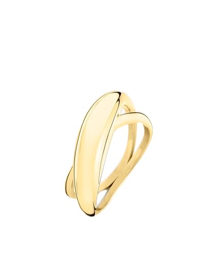 Liebeskind Ring LJ-1442-R-58 aus Edelstahl in gold von Liebeskind