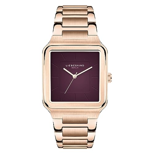 Liebeskind Uhr LT-0378-MQ aus Edelstahl in roségold von LIEBESKIND