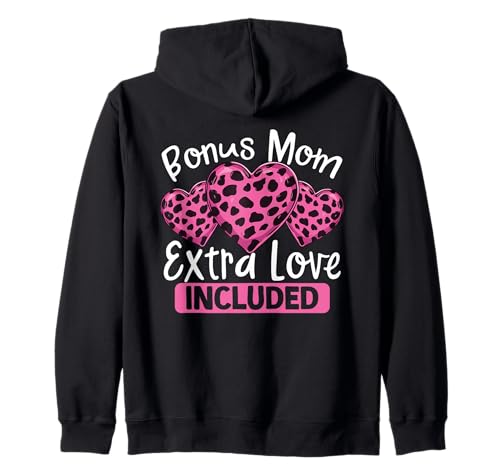 Bonus Mama Mit Liebe für Stiefmutter Kapuzenjacke von Liebevolle Bonus Mama und Stiefmutter Bekleidung