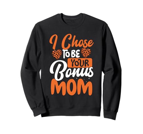 Bonus Mama Mit Liebe für Stiefmutter Sweatshirt von Liebevolle Bonus Mama und Stiefmutter Bekleidung
