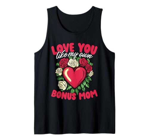 Bonus Mama Mit Liebe für Stiefmutter Tank Top von Liebevolle Bonus Mama und Stiefmutter Bekleidung