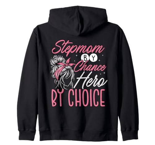 Bonus Mama Stiefmutter Kapuzenjacke von Liebevolle Bonus Mama und Stiefmutter Bekleidung