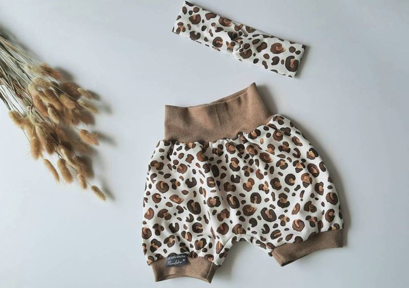 Leo, Shorts, Stirnband, Kurze Pumphose Im Set Oder Einzeln von LieblichkeitenManufa