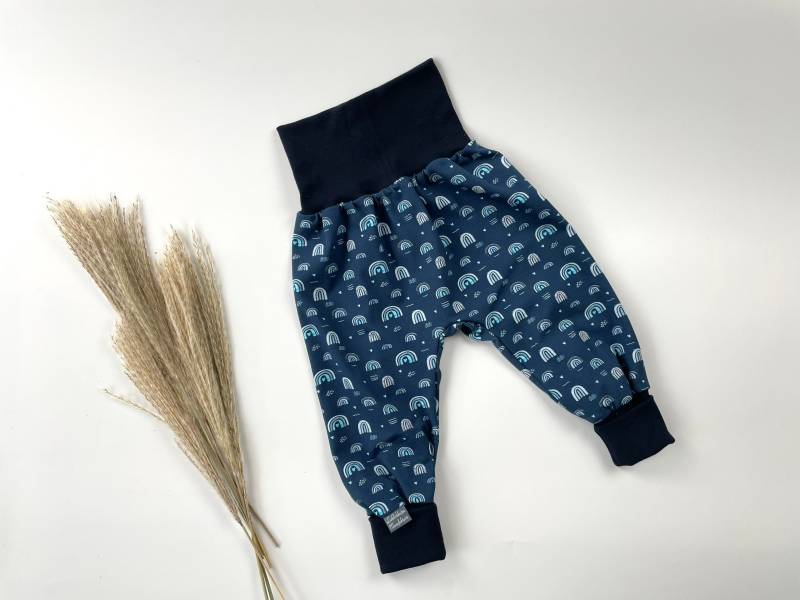 Pumphose Mitwachshose Regenbogen Blau von LieblichkeitenManufa