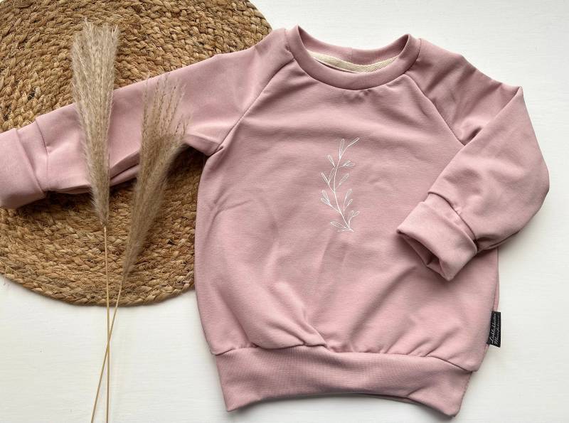 Sweater Biobaumwolle Mitwachspulli von LieblichkeitenManufa