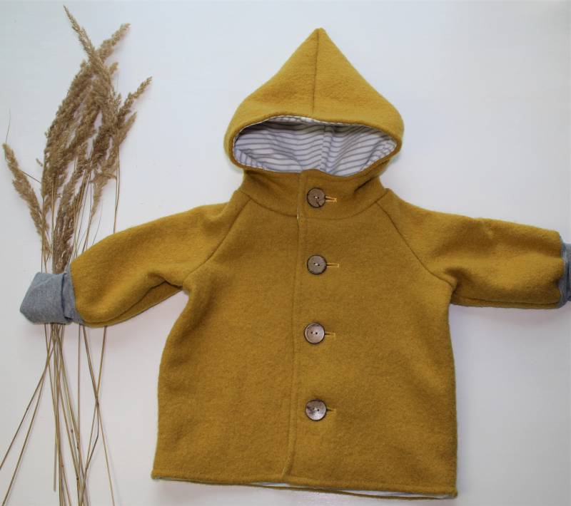Walkjacke Senf Walkjacke Senf von LieblichkeitenManufa