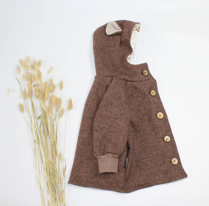 Wollwalkjacke Kleiner Bär Walkjacke von LieblichkeitenManufa