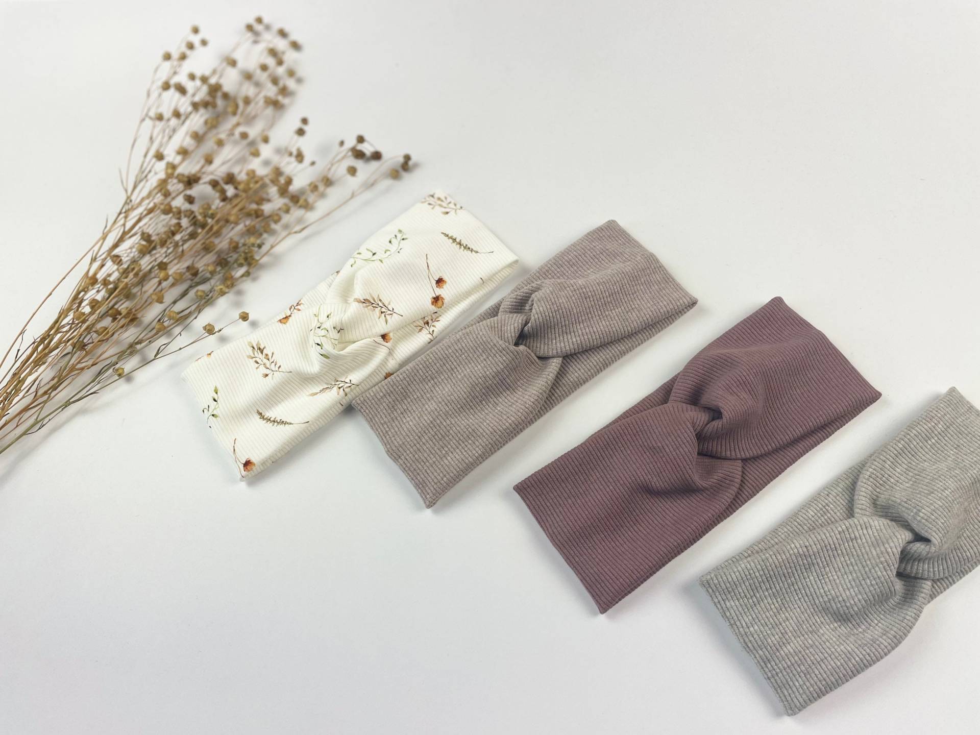 stirnband Rippjersey von LieblichkeitenManufa