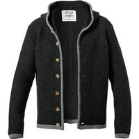 Liebling Herren Strickjanker grau unifarben von Liebling