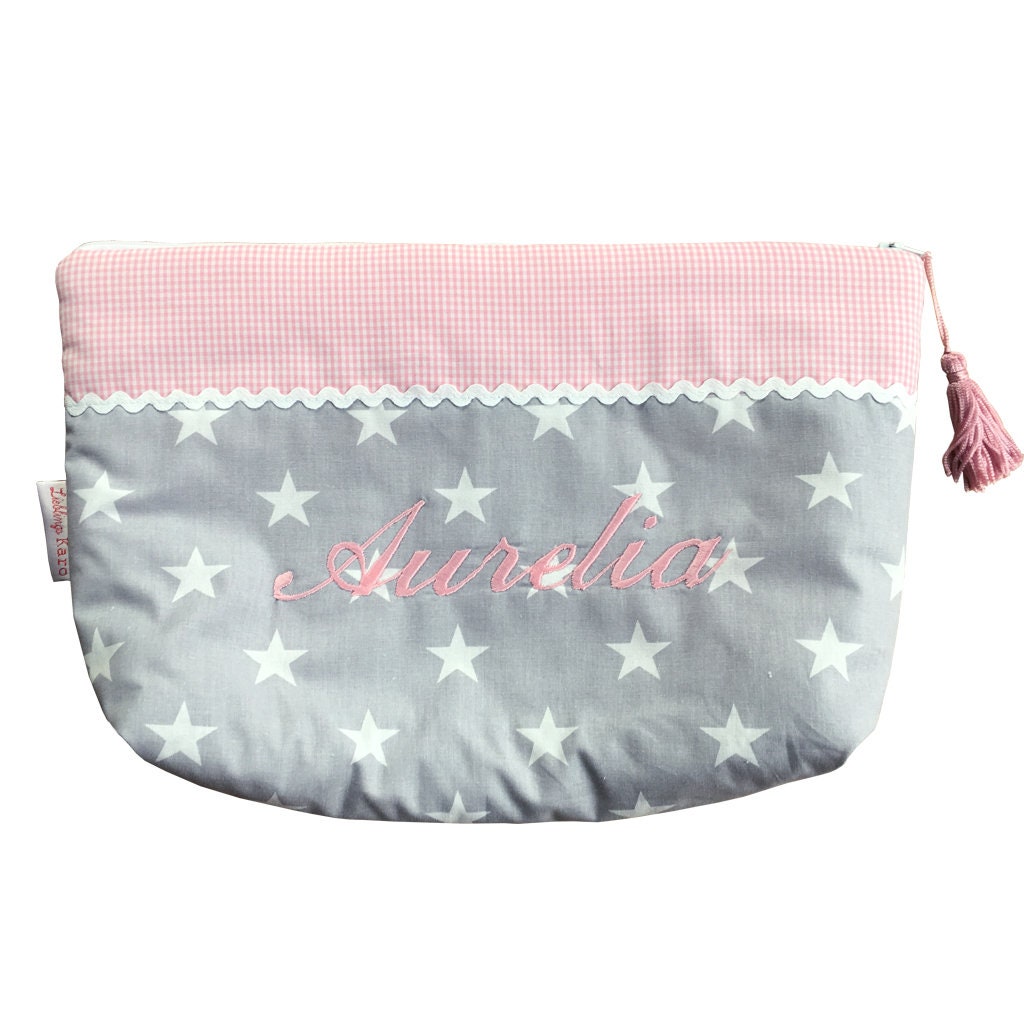 Waschtasche, Kulturbeutel, Kulturtasche Mit Namen Waschtasche, Kulturbeutel, Kulturtasche Mit Namen von Lieblingskaro