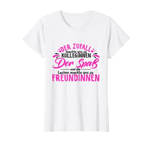 Damen Der Zufall machte KOLLEGINNEN- Spaß machte FREUNDINNEN T-Shirt Damen Der Zufall machte KOLLEGINNEN- Spaß machte FREUNDINNEN T-Shirt von Lieblingskollegin Abschiedsgeschenk Freundschaft