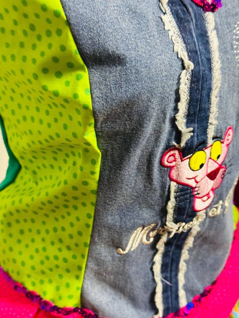 Jeck On Tour Top Bustier - Gr. 36 -42 Elastisch Durch Bündchen Stoff Im Rücken. Der Hingucker. Ich Liebe Bunt. Lieblingskostüm Köln Liebe von Lieblingskostuem