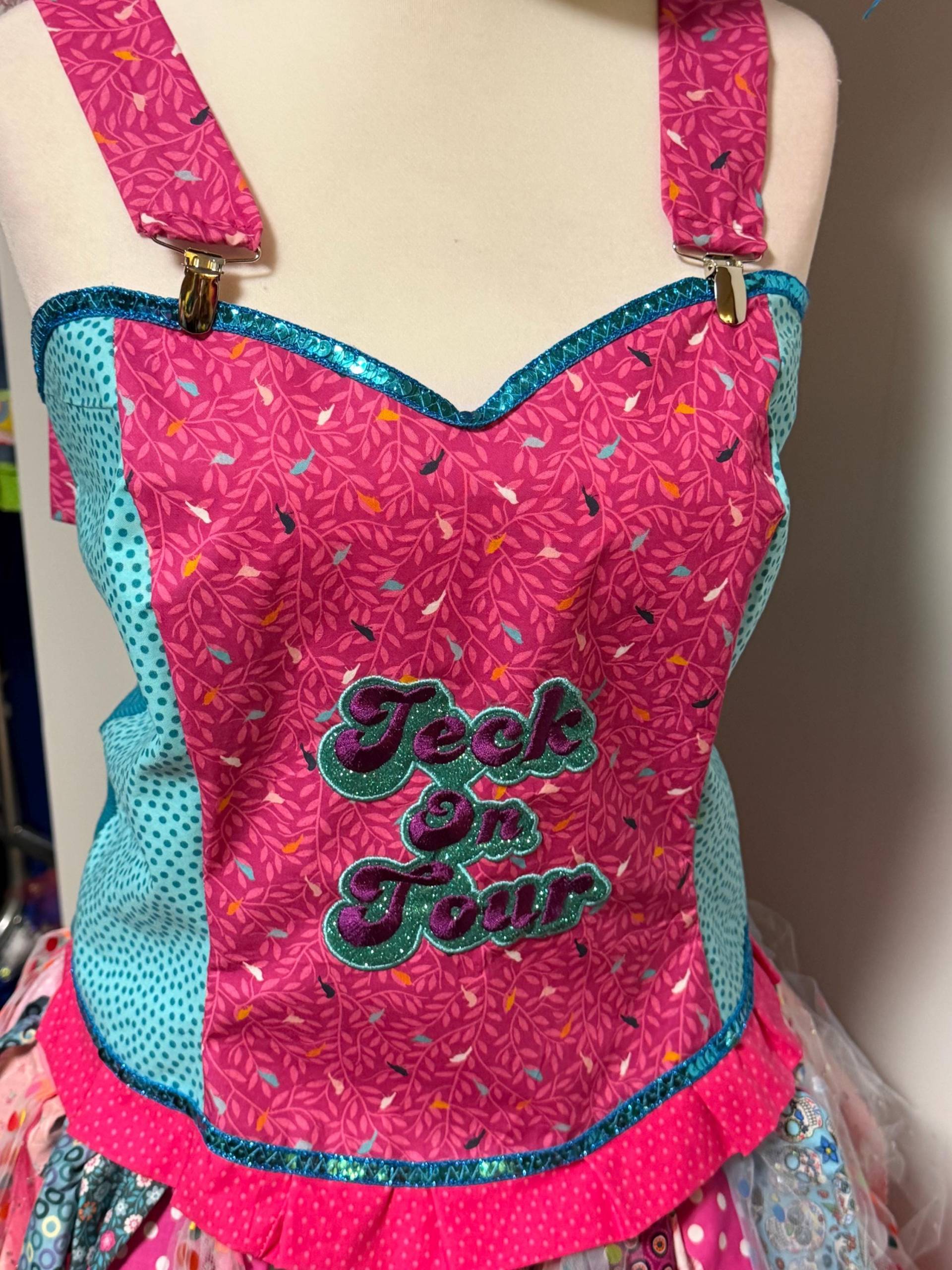 Jeck On Tour Top Bustier - Gr. 36 -42 Elastisch Durch Bündchen Stoff Im Rücken. Der Hingucker. Ich Liebe Bunt. Lieblingskostüm Köln Liebe von Lieblingskostuem