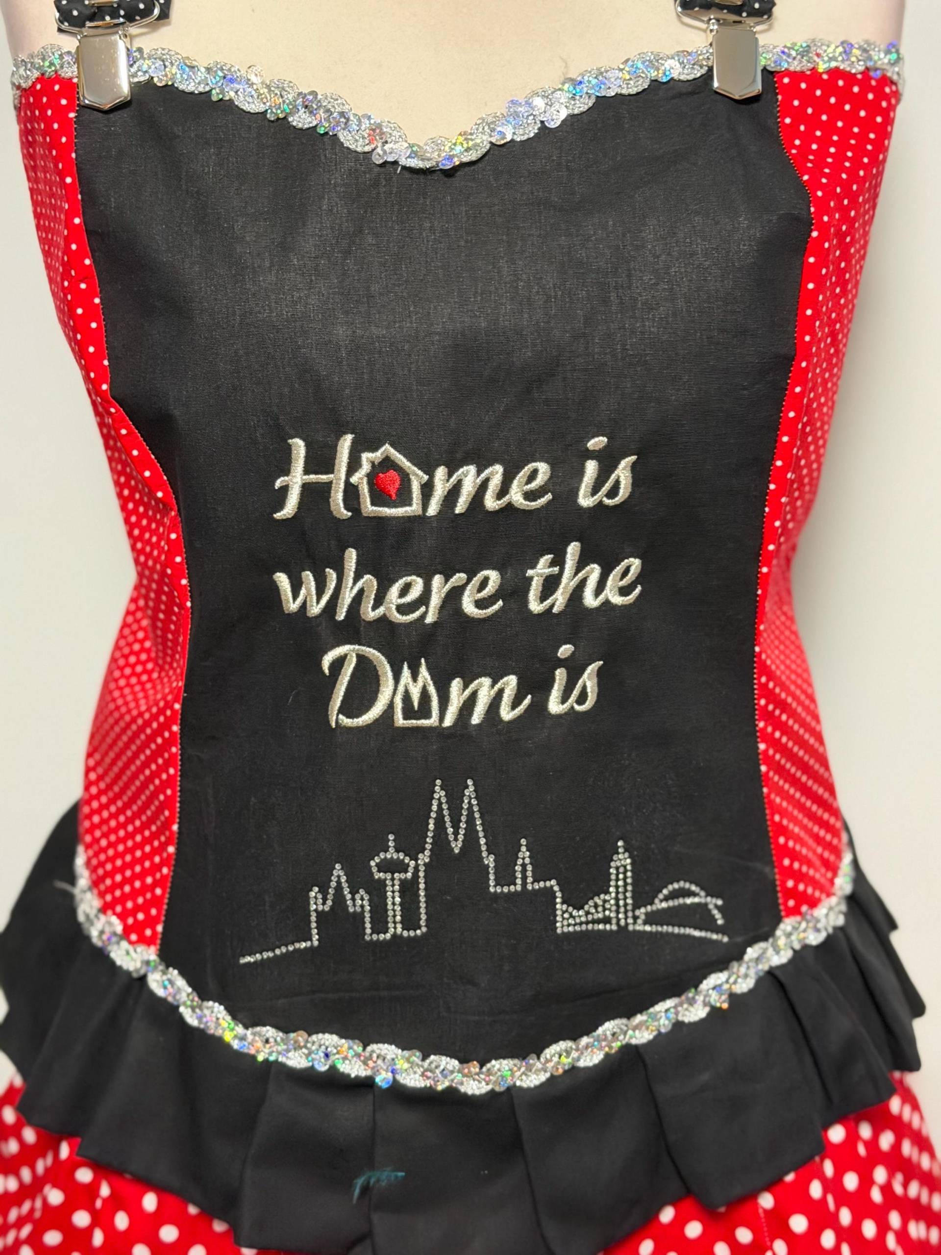 Jeck On Tour Top Bustier - Gr. 44 48 Elastisch Durch Bündchen Stoff Im Rücken. Der Hingucker. Ich Liebe Bunt. Lieblingskostüm Köln Liebe von Lieblingskostuem