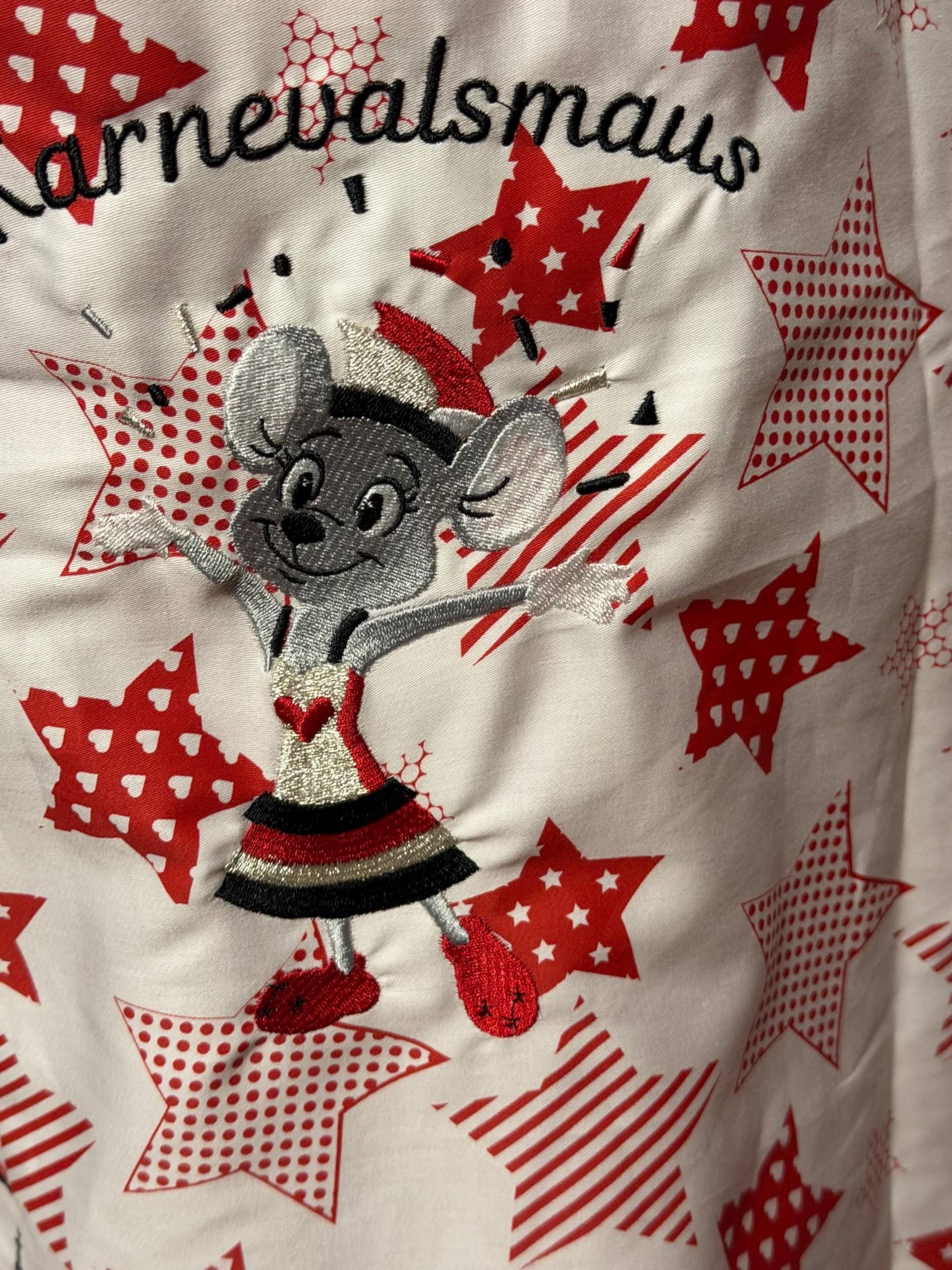 Karnevalsmaus, Kleid Karneval, Fasching. Gr.46/48Unikat Upcycling. Mottoparty. Stickerei. Top Lieblingskostüm Brustm 62 cm. Bitte Nachmesse von Lieblingskostuem