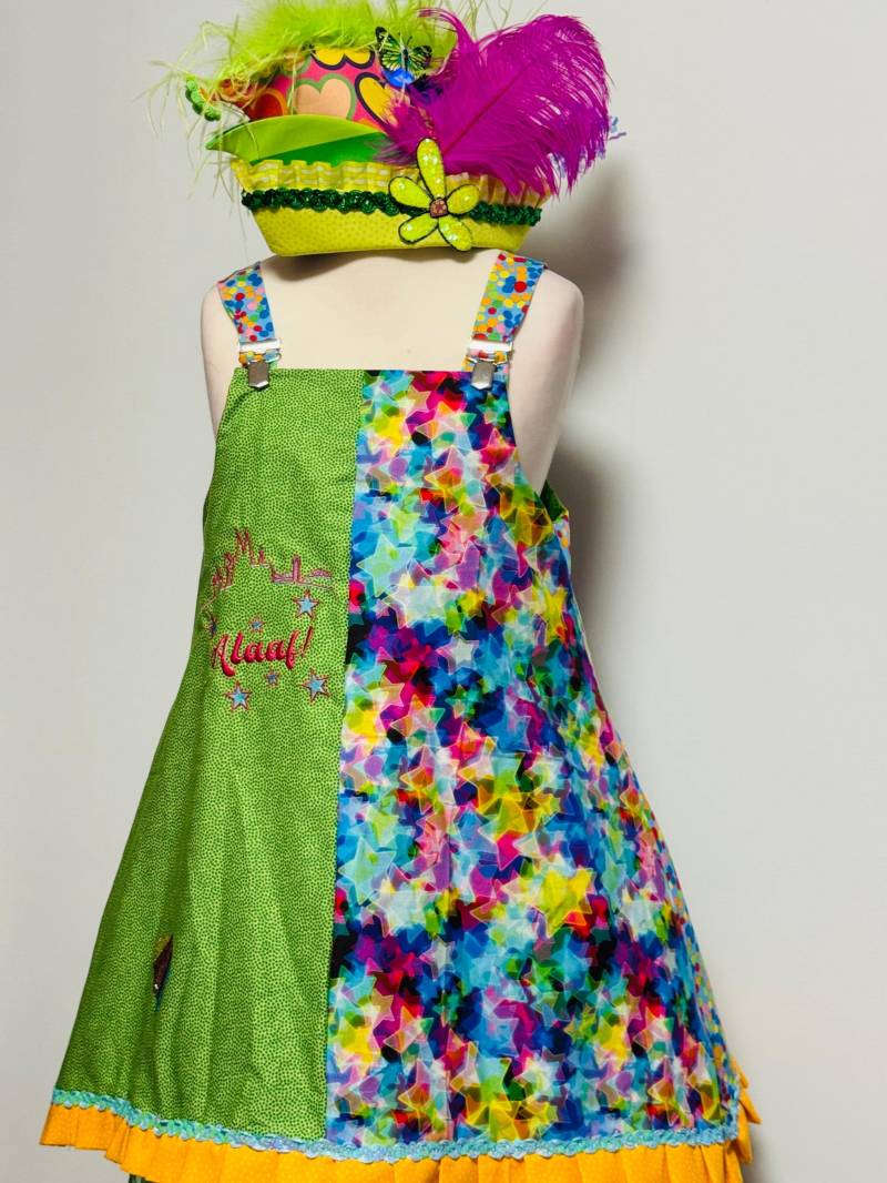 Köln Hängerchen, Kleid Karneval, Fasching. Gr.42.unikat Upcycling. Mottoparty. Stickerei. Top Lieblingskostüm Brustm 52 cm. Bitte Nachmesse von Lieblingskostuem