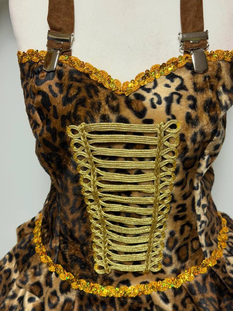 Leo Lover - Top Bustier Gr. 36 -42 Elastisch Durch Bündchen Stoff Im Rücken. Der Hingucker. Ich Liebe Bunt. Lieblingskostüm Köln Liebe von Lieblingskostuem