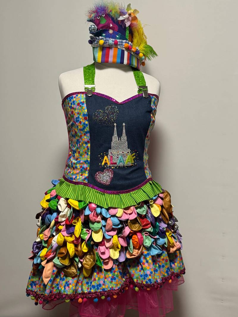 Luftballon Rock - Größe 38-44 Außergewöhnlich Und Bunt Der Hingucker Verrückt in Köln Lieblingskostüm Nur Der Rock von Lieblingskostuem