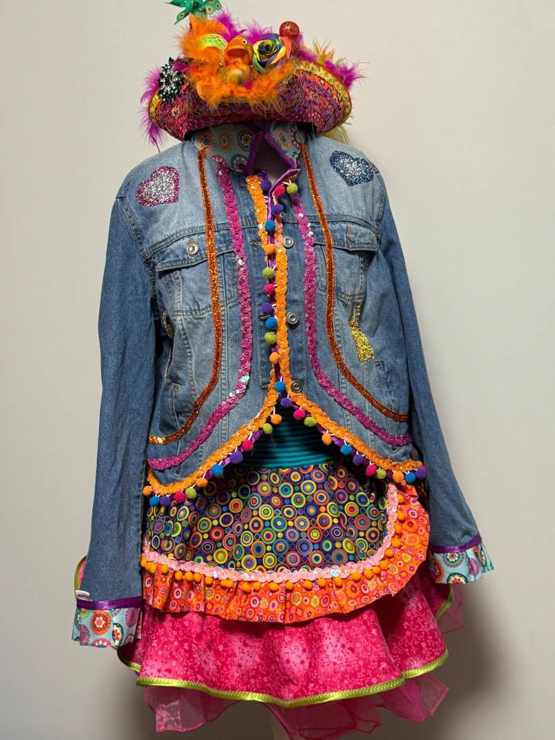 Tellerrock Köln Rock Größe 38-44 - Außergewöhnlich Ich Liebe Bunt Der Hingucker Verrückt in Lieblingskostüm Nur Der Rock Unikat von Lieblingskostuem