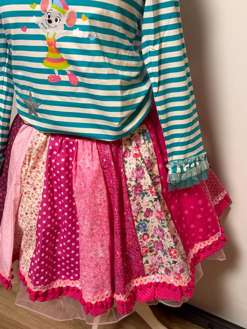 Tellerrock Köln Rock Größe 38-44 - Außergewöhnlich Ich Liebe Bunt Verrückt in Lieblingskostüm Nur Der Rock Unikat von Lieblingskostuem