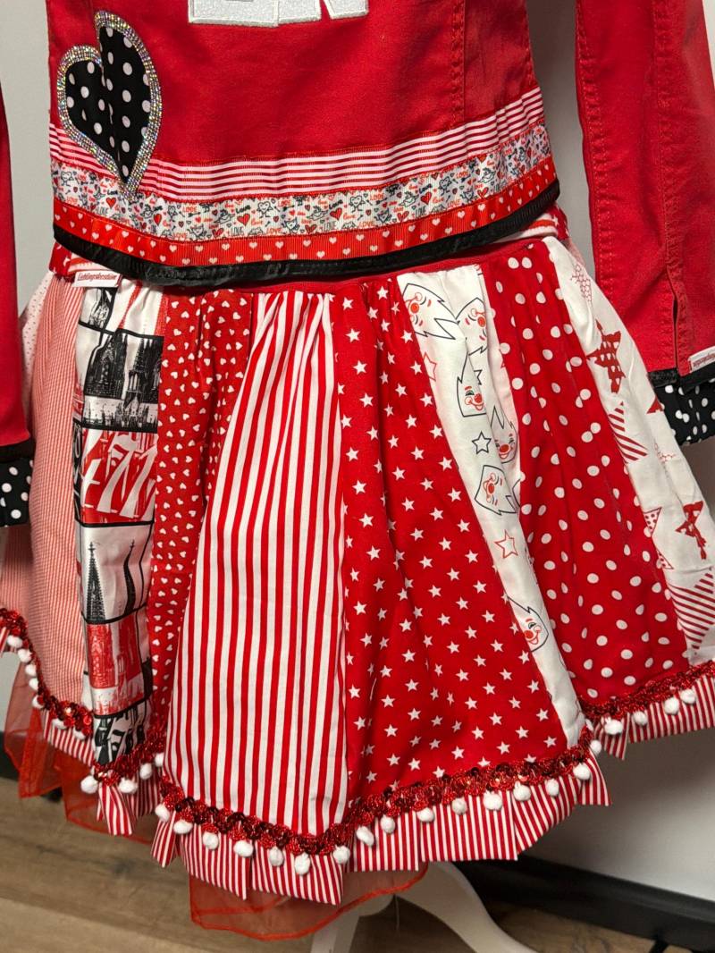 Tellerrock Köln Rock Größe 38-44 - Außergewöhnlich Ich Liebe Bunt Verrückt in Lieblingskostüm Nur Der Rock Unikat von Lieblingskostuem