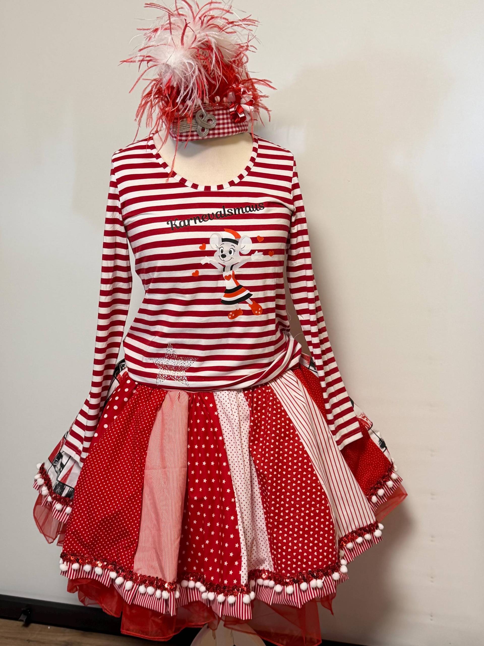 Tellerrock Köln Rock Größe 38-44 - Außergewöhnlich Ich Liebe Bunt Verrückt in Lieblingskostüm Nur Der Rock Unikat von Lieblingskostuem