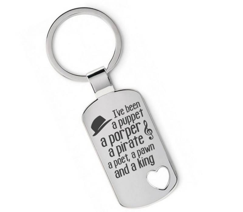 Lieblingsmensch Schlüsselanhänger Ive been- ein tolles Geschenk &Glücksbringer (Schlüsselanhänger mit Gravur, inklusive Schlüsselring), Robuste und filigrane Lasergravur von Lieblingsmensch