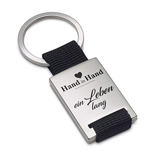 Lieblingsmensch Schlüsselanhänger Modell: Hand in Hand - ein Leben lang - Textil Lieblingsmensch Schlüsselanhänger Modell: Hand in Hand - ein Leben lang - Textil von Lieblingsmensch