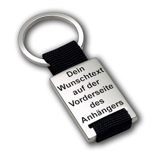 Lieblingsmensch personalisierter Schlüsselanhänger mit individueller Gravur | für Valentinstag Muttertag Jahrestag … | Wunschtext | hochwertige Lasergravur - verschiedene Schriftarten von Lieblingsmensch