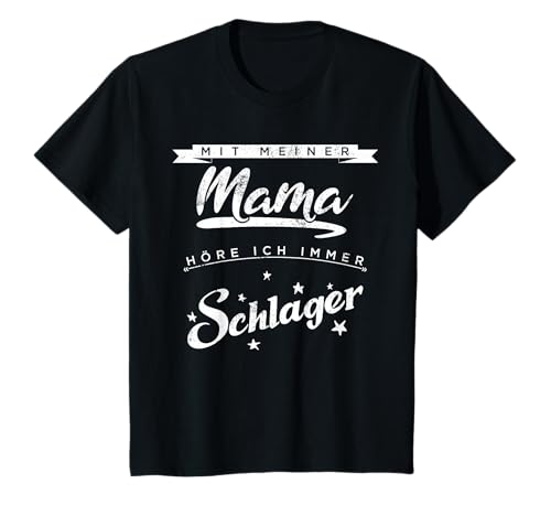 Mit meiner Mama höre ich immer Schlager I lustiges Musik T-Shirt Mit meiner Mama höre ich immer Schlager I lustiges Musik T-Shirt von Lieblingsmusik Mama Papa Kind