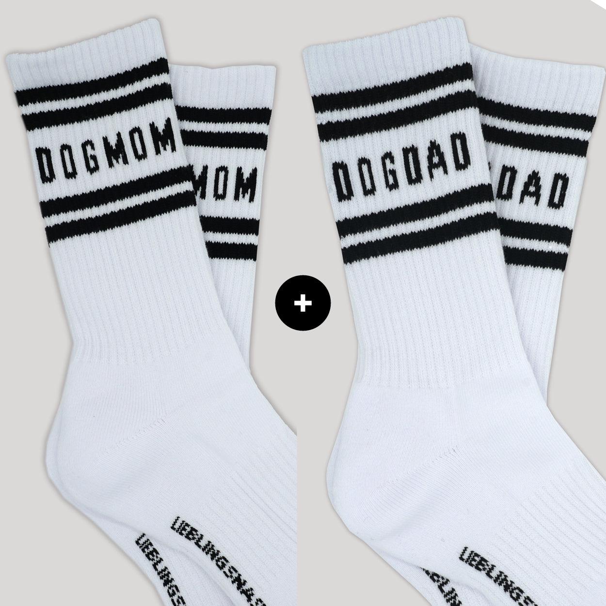 Dogmom & Dogdad Socken Bundle - 2Er Set in Limitierter Edition Dogmom & Dogdad Socken Bundle - 2Er Set in Limitierter Edition von Lieblingsnasen