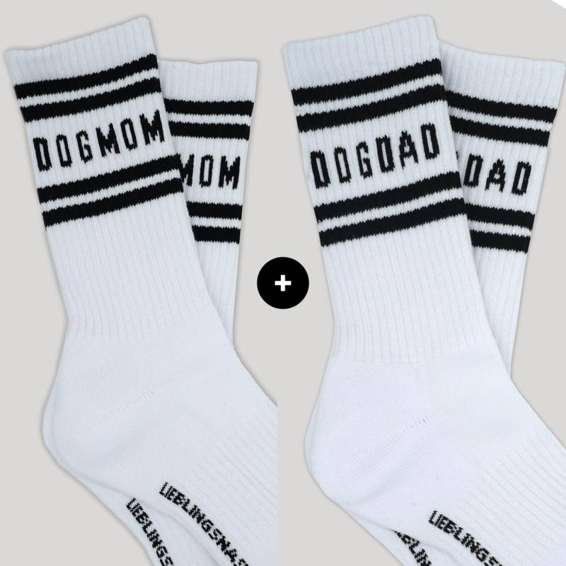 Dogmom & Dogdad Socken Bundle - 2Er Set in Limitierter Edition Dogmom & Dogdad Socken Bundle - 2Er Set in Limitierter Edition von Lieblingsnasen