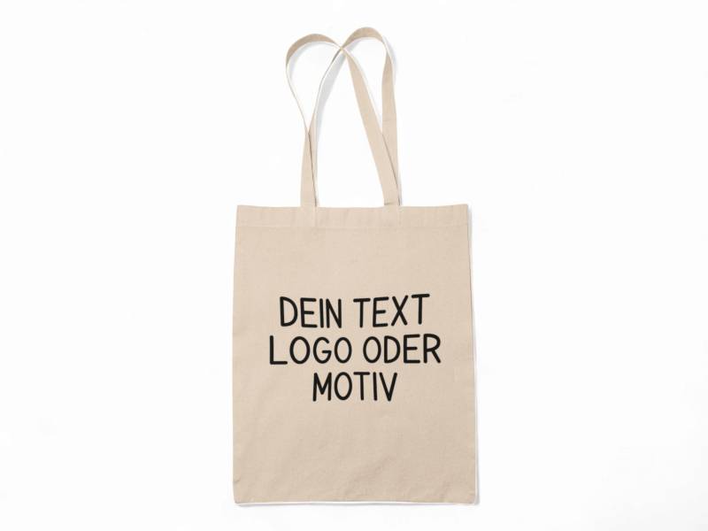 stoffbeutel Mit Wunschdesign Foto/Text/Logo/ Motiv Personalisiert Henkeltasche Einkaufstasche Tragetasche Baumwolltasche Jutebeutel von Lieblingsobjekt