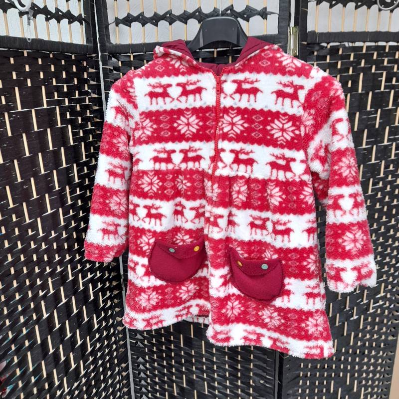 Kindermantel Gr. 110 Aus Kuschelfleece von Lieblingsshop4You