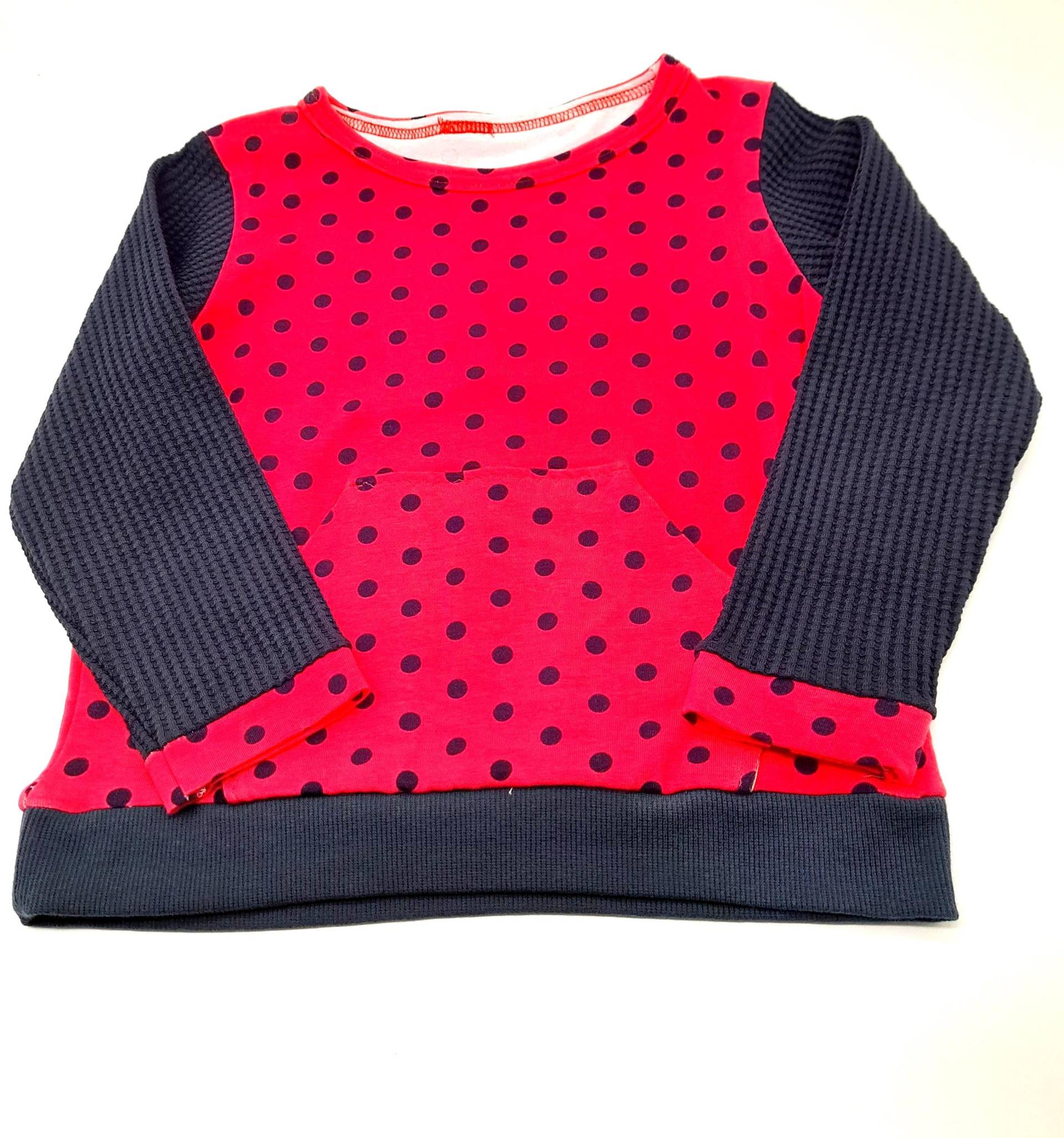 Langarmshirt Gr. 98 Aus Baumwolljersey Mit Punkten von Lieblingsshop4You