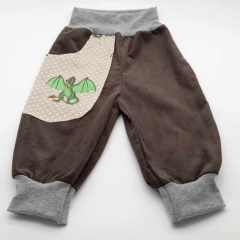 Pumphose Gr. 80 , Cordhose, Wohfühlhose, Winterhose, Geschenk Für Enkel, Freundin, Patenkind von Lieblingsshop4You