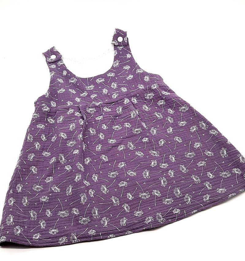 Trägerkleid Gr. 80 Für Kleine Mädchen Aus Bio-Musselin von Lieblingsshop4You