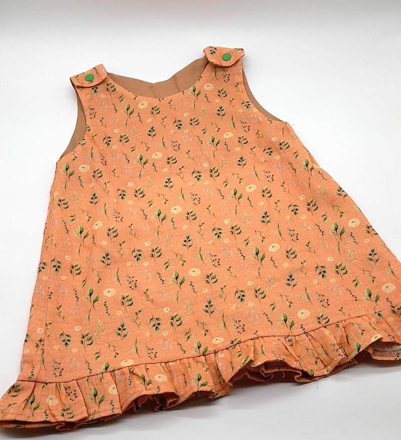 Trägerkleid Gr. 92 Für Kleine Mädchen Aus Bio-Musselin von Lieblingsshop4You