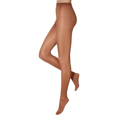 2 Tanzstrumpfhosen Ballett Aerobic Yoga Strumpfhose 70den Profi Skin mit Glanz (XL) von Lieblingsstrumpf24