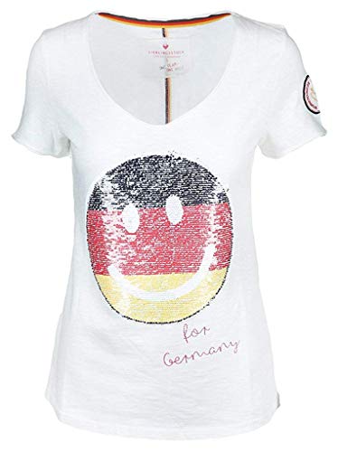 Lieblinggstück Damen WM Shirt CosimaL 98105960 (S, weiß) von Lieblingsstück