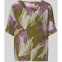 Lieblingsstück Bluse mit 3/4-Arm Modell 'Evrin' in Khaki, Größe 42 von Lieblingsstück