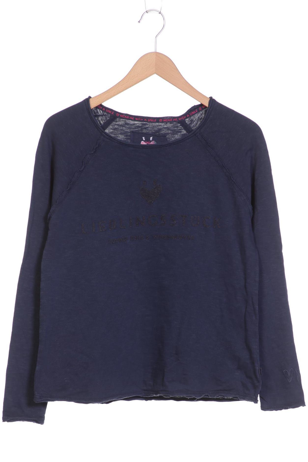 Lieblingsstück Damen Langarmshirt, blau von Lieblingsstück