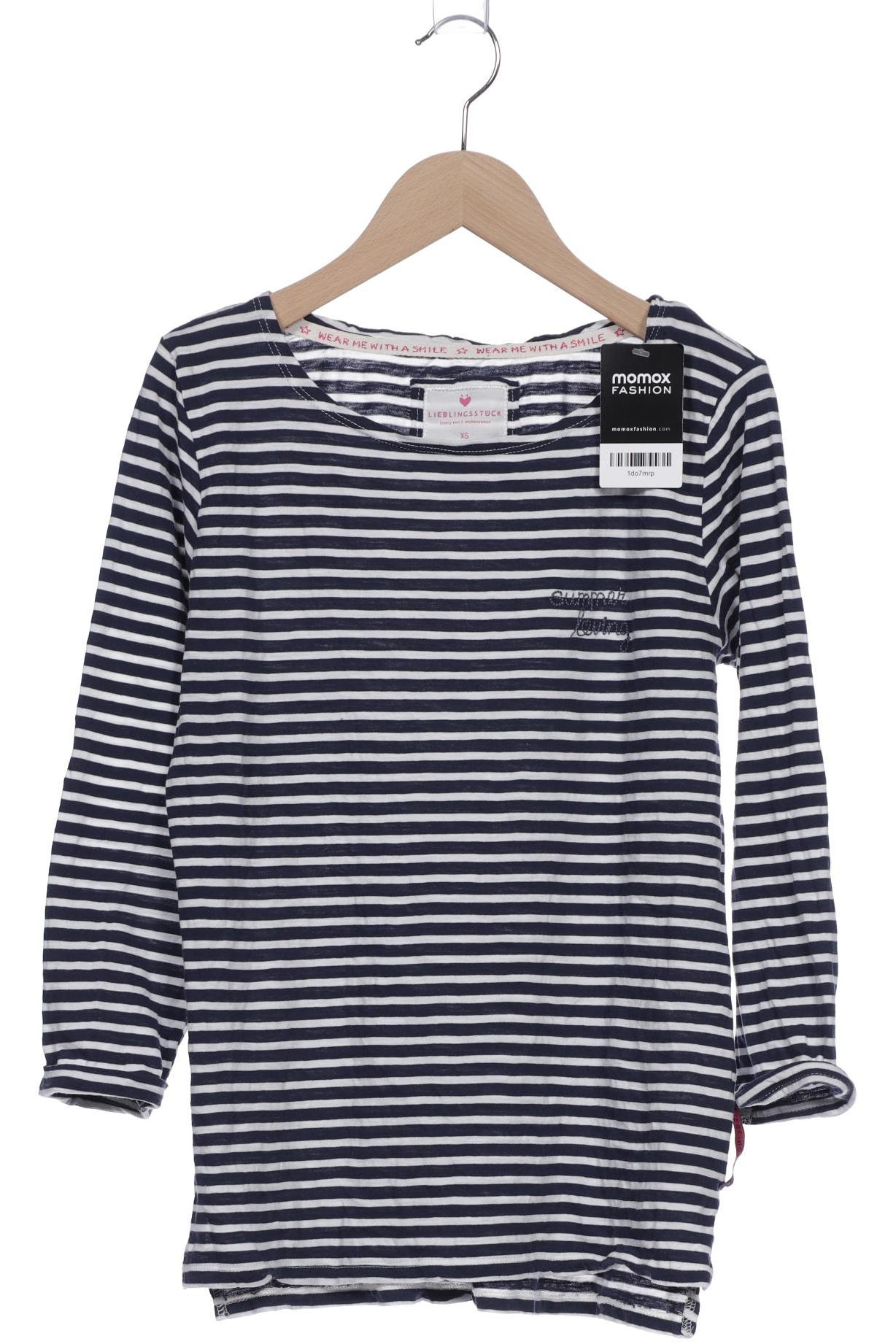 Lieblingsstück Damen Langarmshirt, marineblau von Lieblingsstück