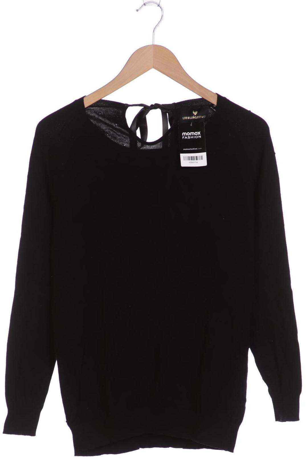 Lieblingsstück Damen Pullover, schwarz, Gr. 36 von Lieblingsstück