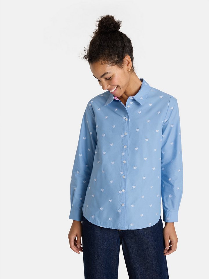 Lieblingsstück Hemdbluse RadunaL mit verspielter Stickerei von Lieblingsstück